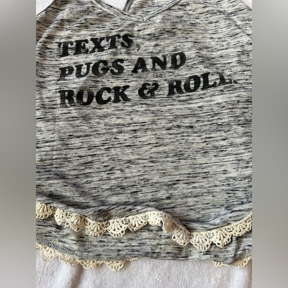 Hollister “Text, Pugs and Rock and Roll” Tank Top​ - Picture 4 of 4